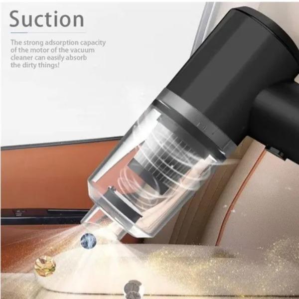 Compact 1 Pc Portable Car Vacuum for Effortless Cleaning