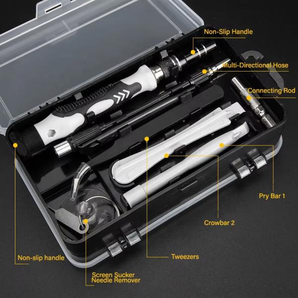 115-in-1 Precision Magnetic Screwdriver Set – Stainless Steel Flat Head Repair Tool Kit