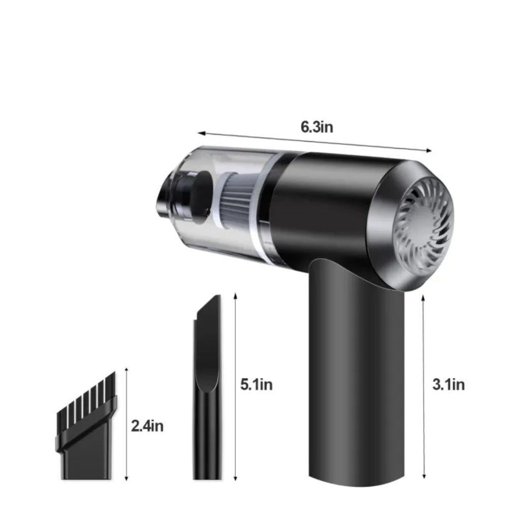 Compact 1 Pc Portable Car Vacuum for Effortless Cleaning