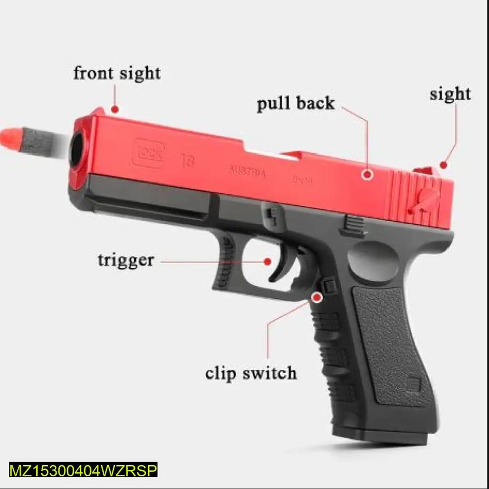 Kid's Plastic Toy Gun