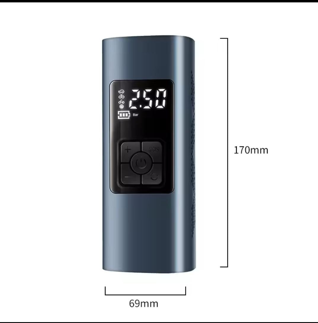 Multiple Functionalities Tyre Inflator