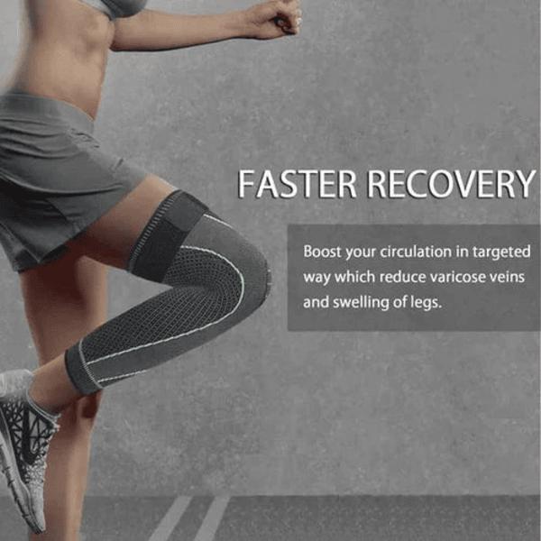 Multicolor Adjustable Knee Support Lightweight, Flexible, Non-Slip Grip