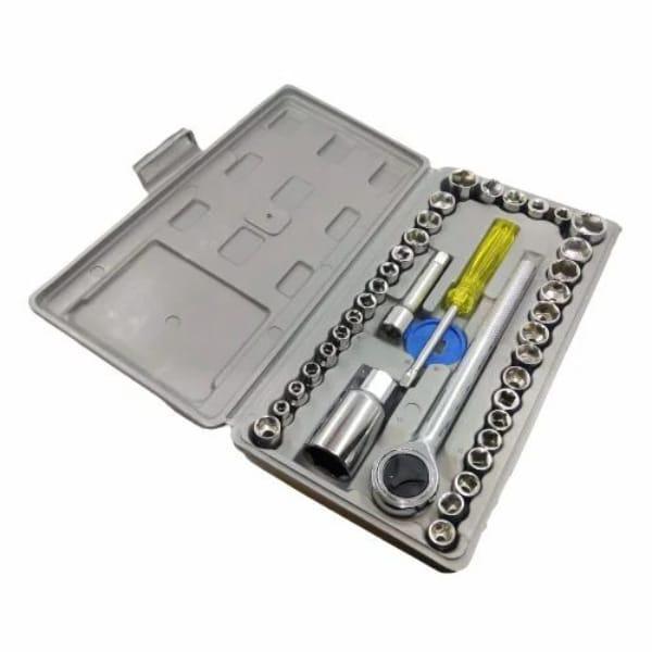 40 Pcs Stainless Steel Tool Kit Set