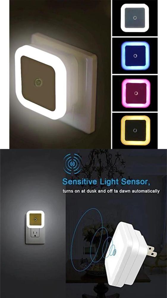 Sensor Wall Nights Lamp Square